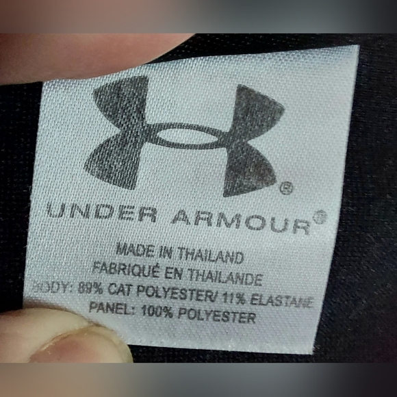 Under Armour Men's Large Black Full Zip Warm Up Performance Training Jacket - Picture 5 of 6